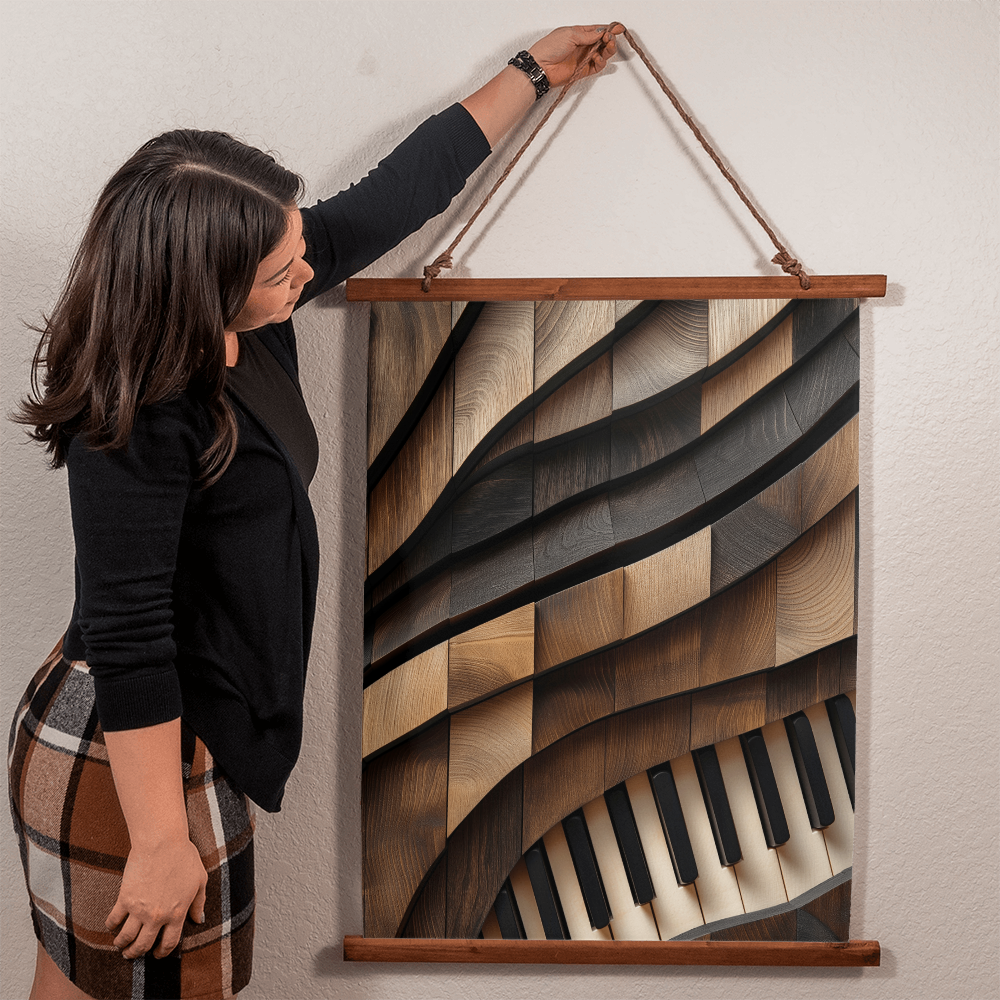 🎹 Piano Wall Tapestry – Design No. 1