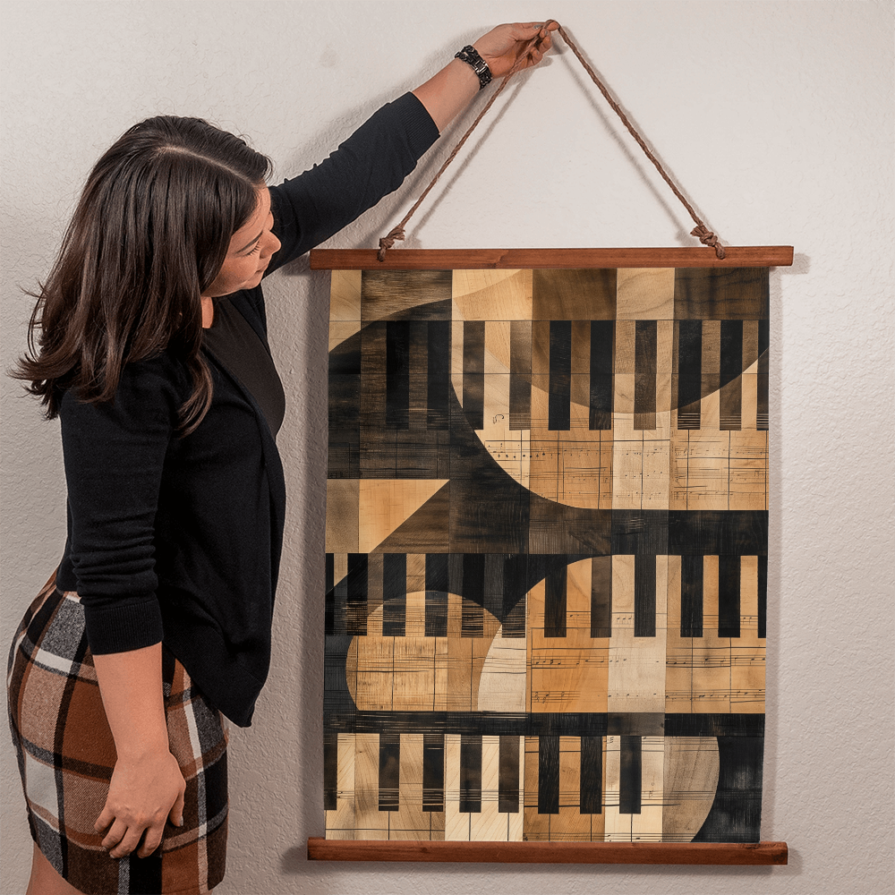 🎹 Piano Wall Tapestry – Design No. 3