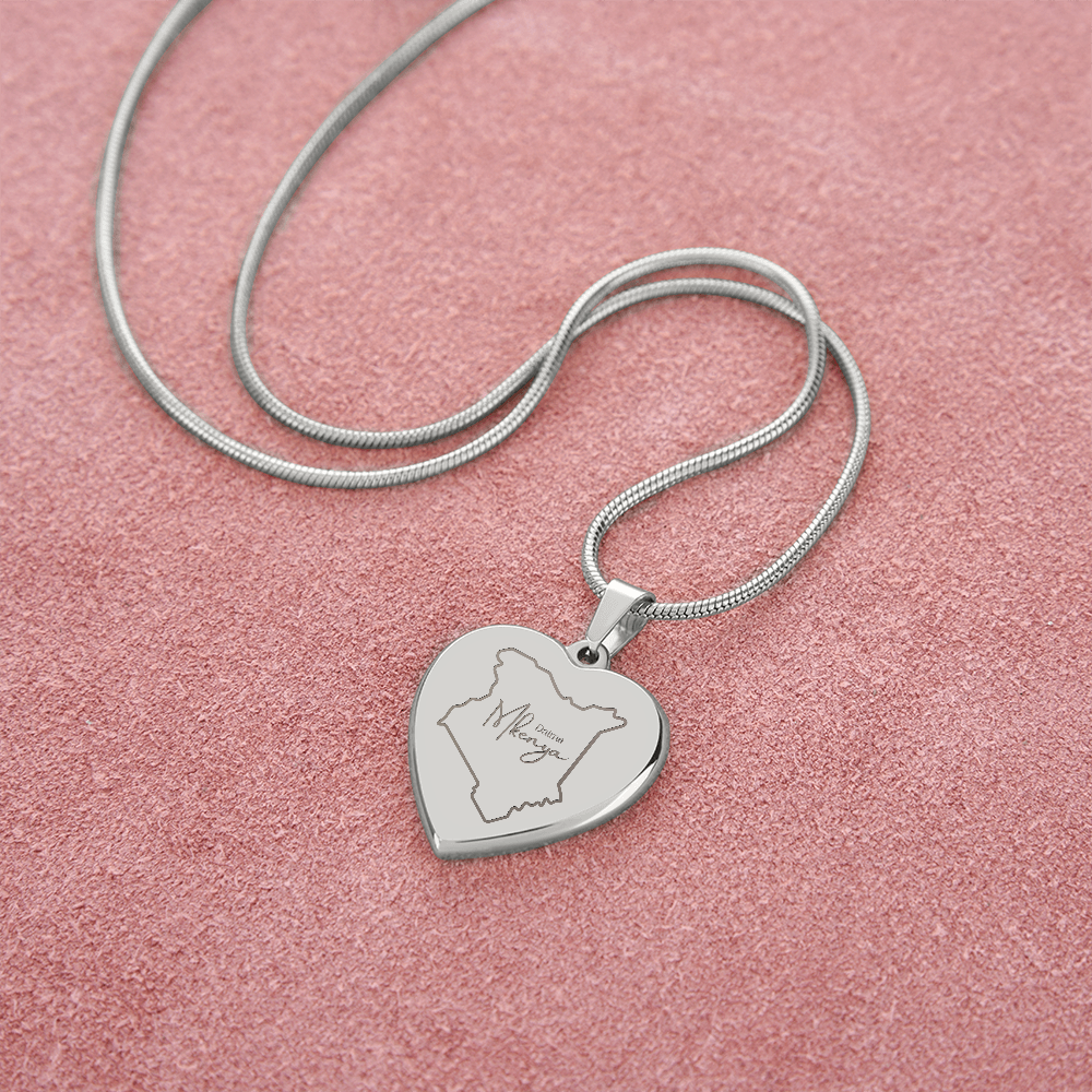 Daima Mkenya Necklace - Map Edition