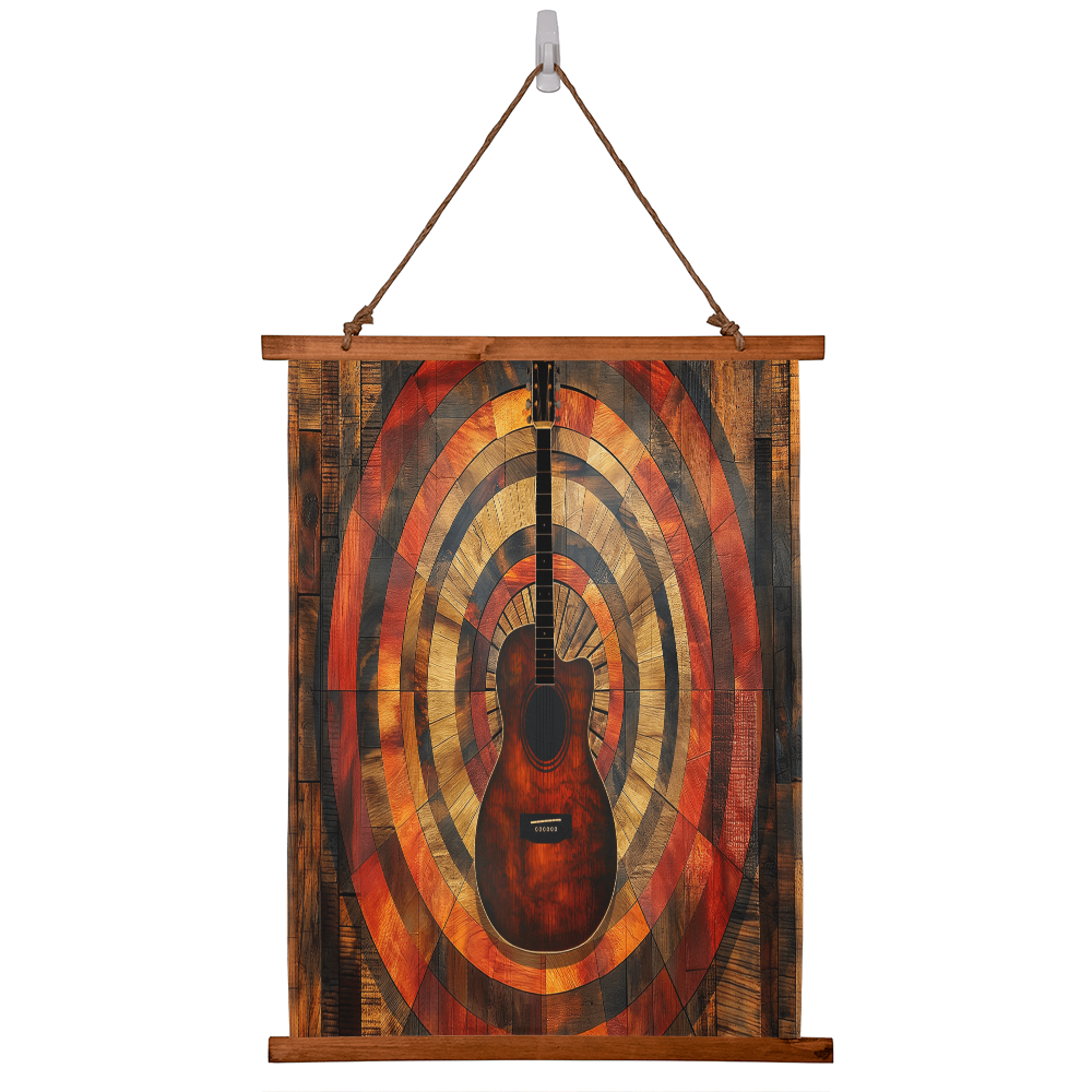🎸 Guitar Wall Tapestry – Design No. 3