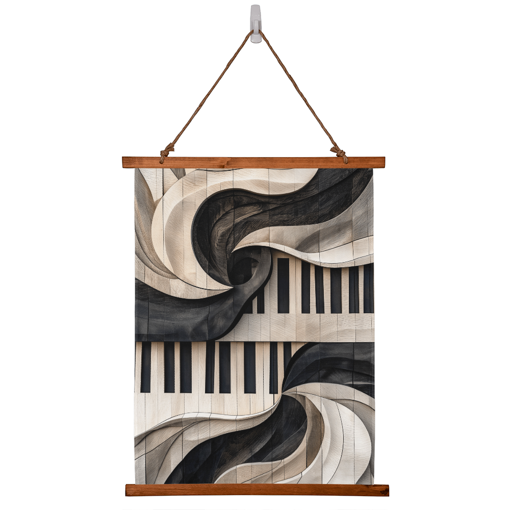 🎹 Piano Wall Tapestry – Design No. 2
