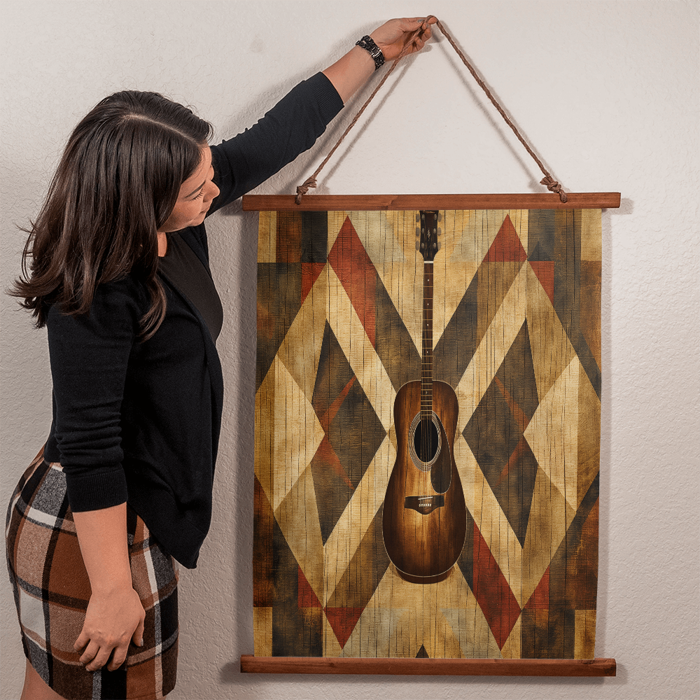 🎸 Guitar Wall Tapestry – Design No. 2