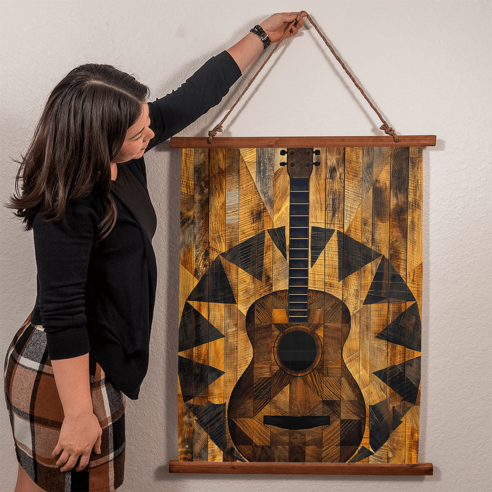 🎸 Guitar Wall Tapestry – Design No. 6