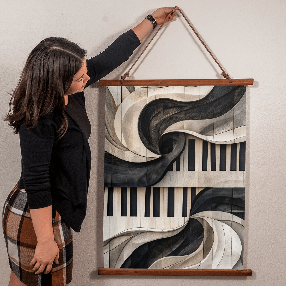 🎹 Piano Wall Tapestry – Design No. 2